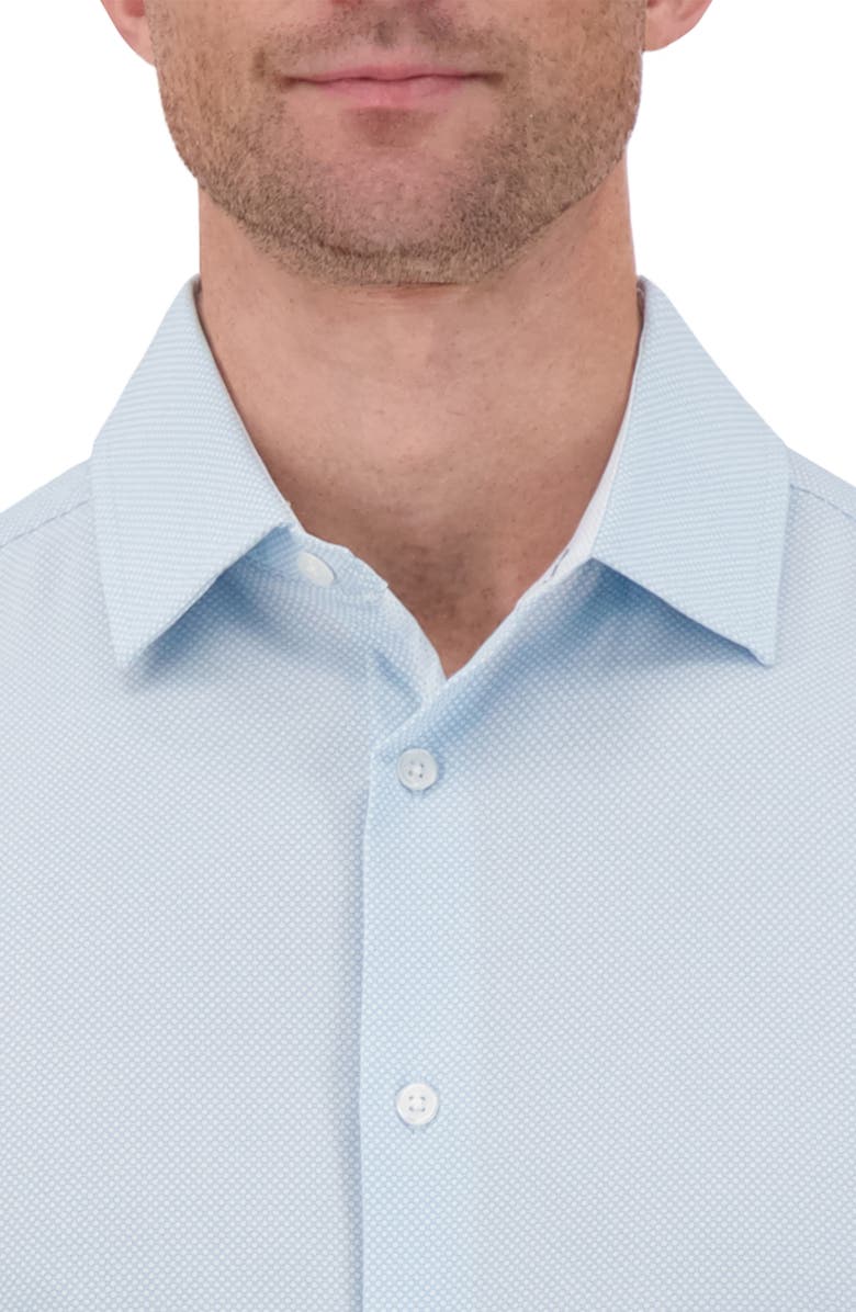 Report Collection 4X Stretch Slim Fit Microdot Dress Shirt, Alternate, color, 