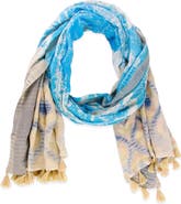 SAACHI Misty Mixed Border Scarf