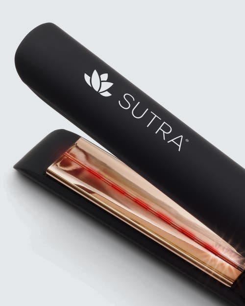 Sutra Ir2 Infrared Flat Iron In Black With Rose Gold