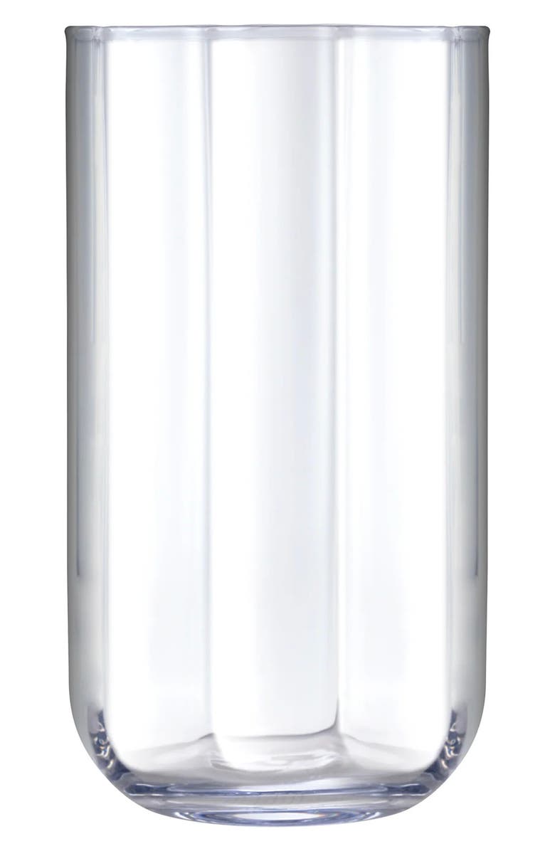 Luigi Bormioli Jazz Set of 4 Long Drink Highball Glasses, Main, color, Clear