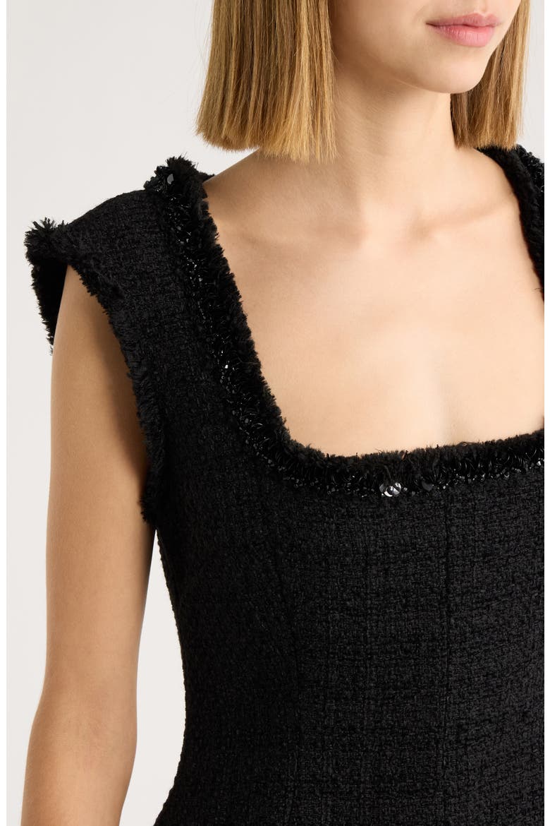 Latasha Minidress, Alternate, color, BLACK