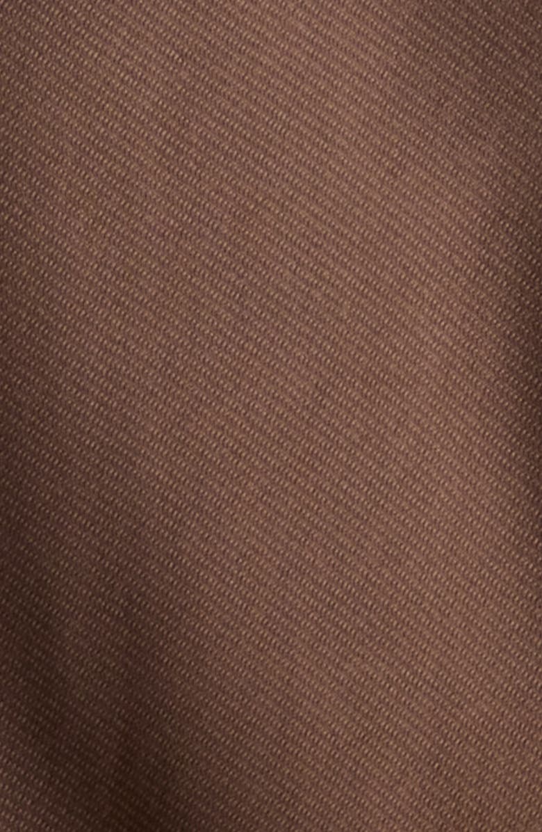 The Normal Brand Looped Terry Button-Up Shirt, Alternate, color, Cedar