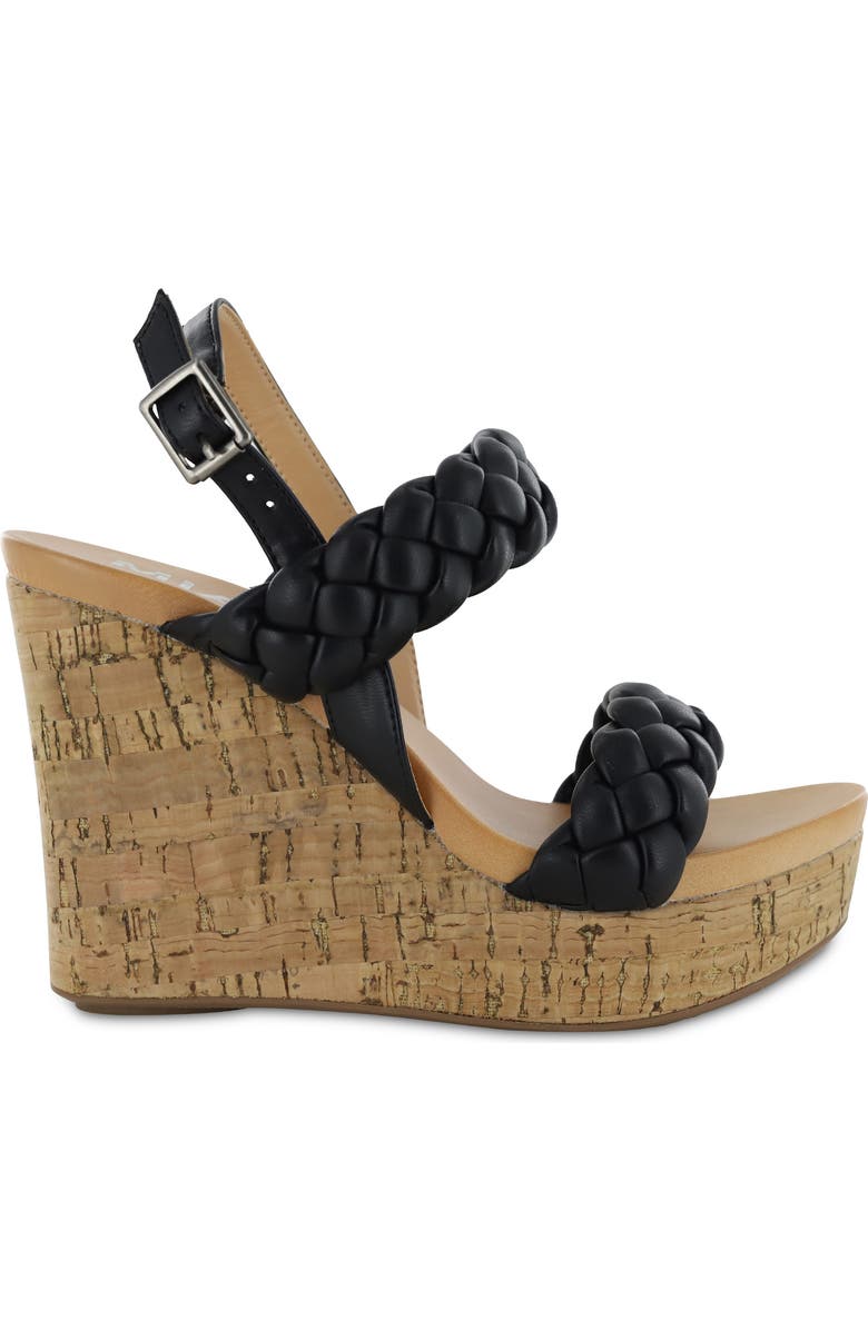 MIA Afia Platform Wedge Sandal, Alternate, color,