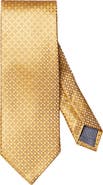 Eton Neat Geometric Pattern Silk Tie