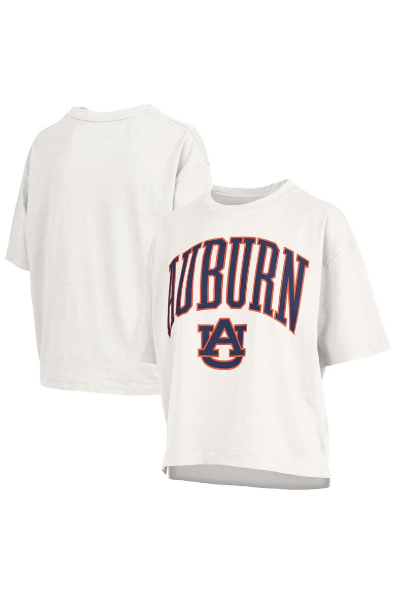 Women's Pressbox  White Auburn Tigers Nelson T-Shirt, Main, color, White
