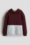 selected Dark Red/Light Gray