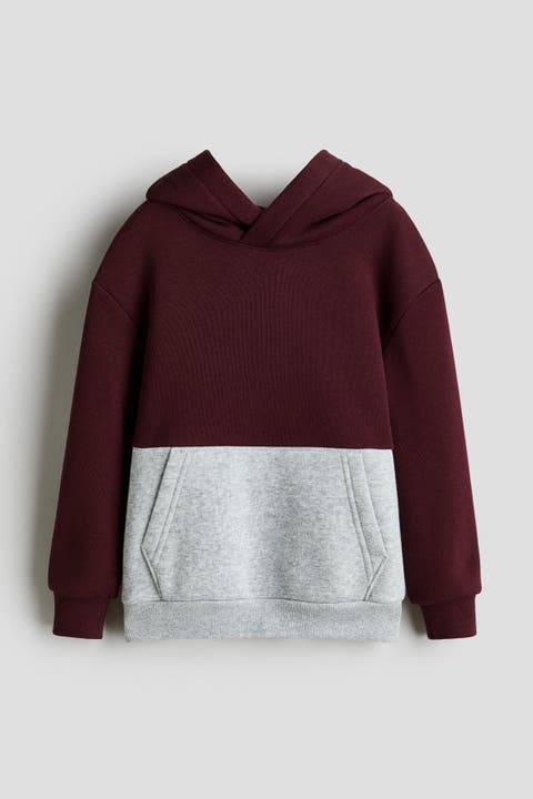 Colour-blocked Hoodie