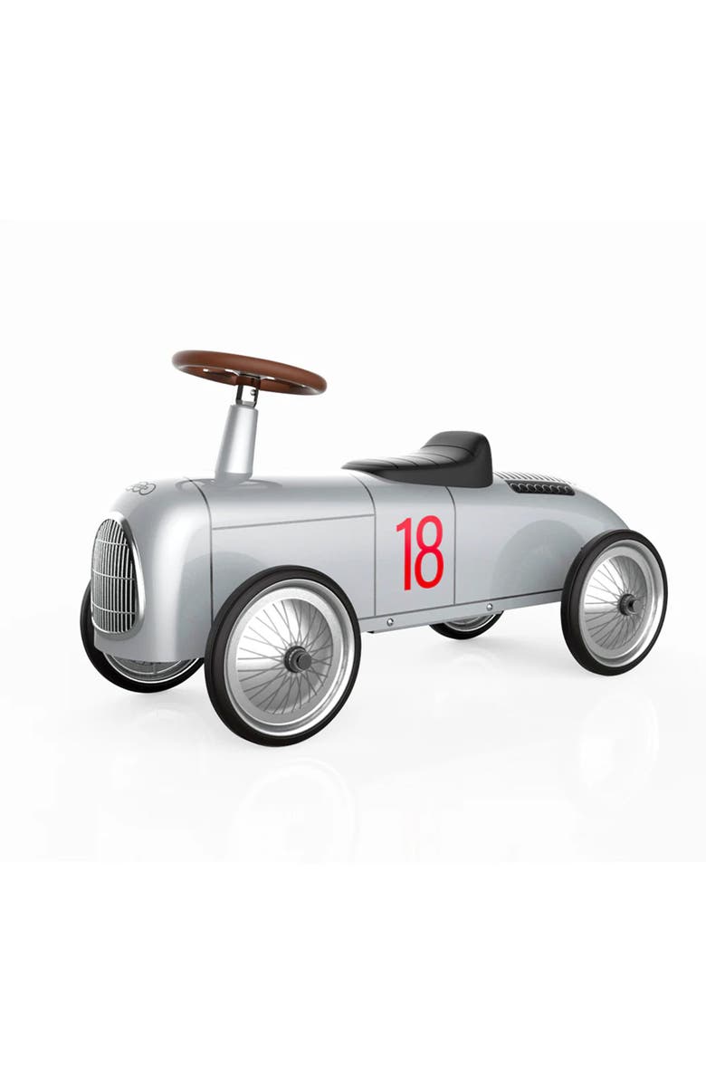 Baghera Roadster Audi Ride-On, Alternate, color, Glossy Metallic Silver