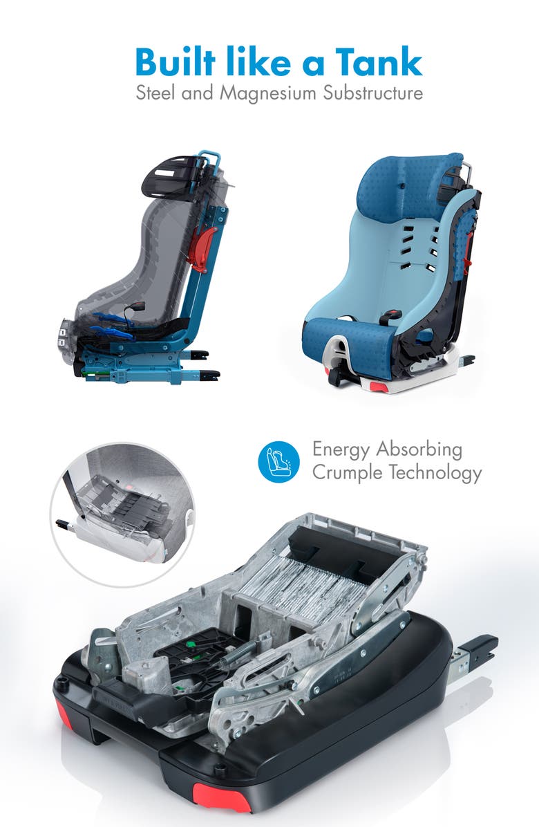 Clek Foonf FR-Free Convertible Car Seat, Alternate, color, Latte Ziip