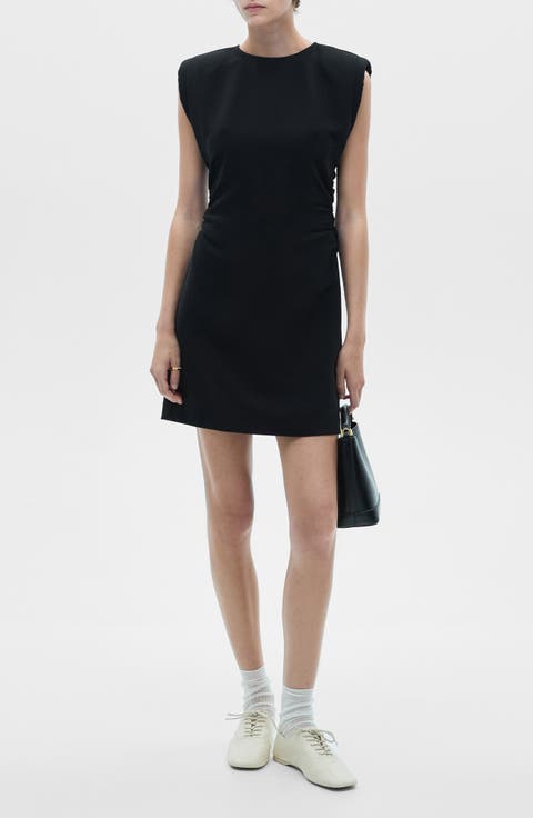 Cara Shoulder Pad Minidress