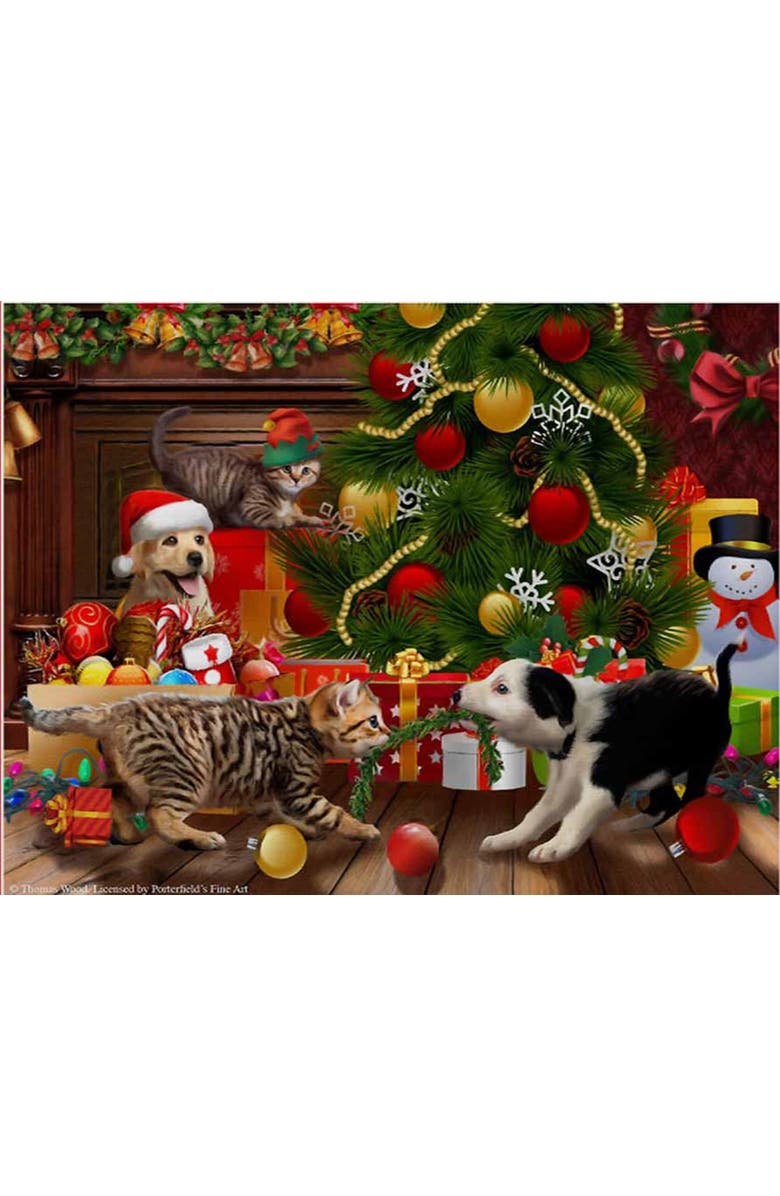 Sunsout A Little Christmas Fun 300 piece Jigsaw Puzzle for Adults, Alternate, color, Multicolor