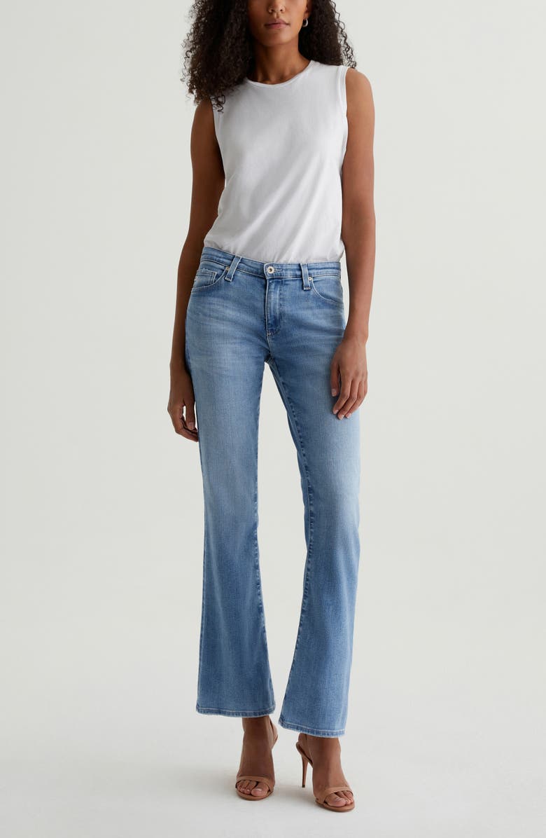 AG Angel Low Rise Bootcut Jeans, Alternate, color, Central Coast