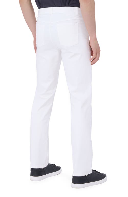 Bugatchi Men's Preston Five-pocket Jeans In White