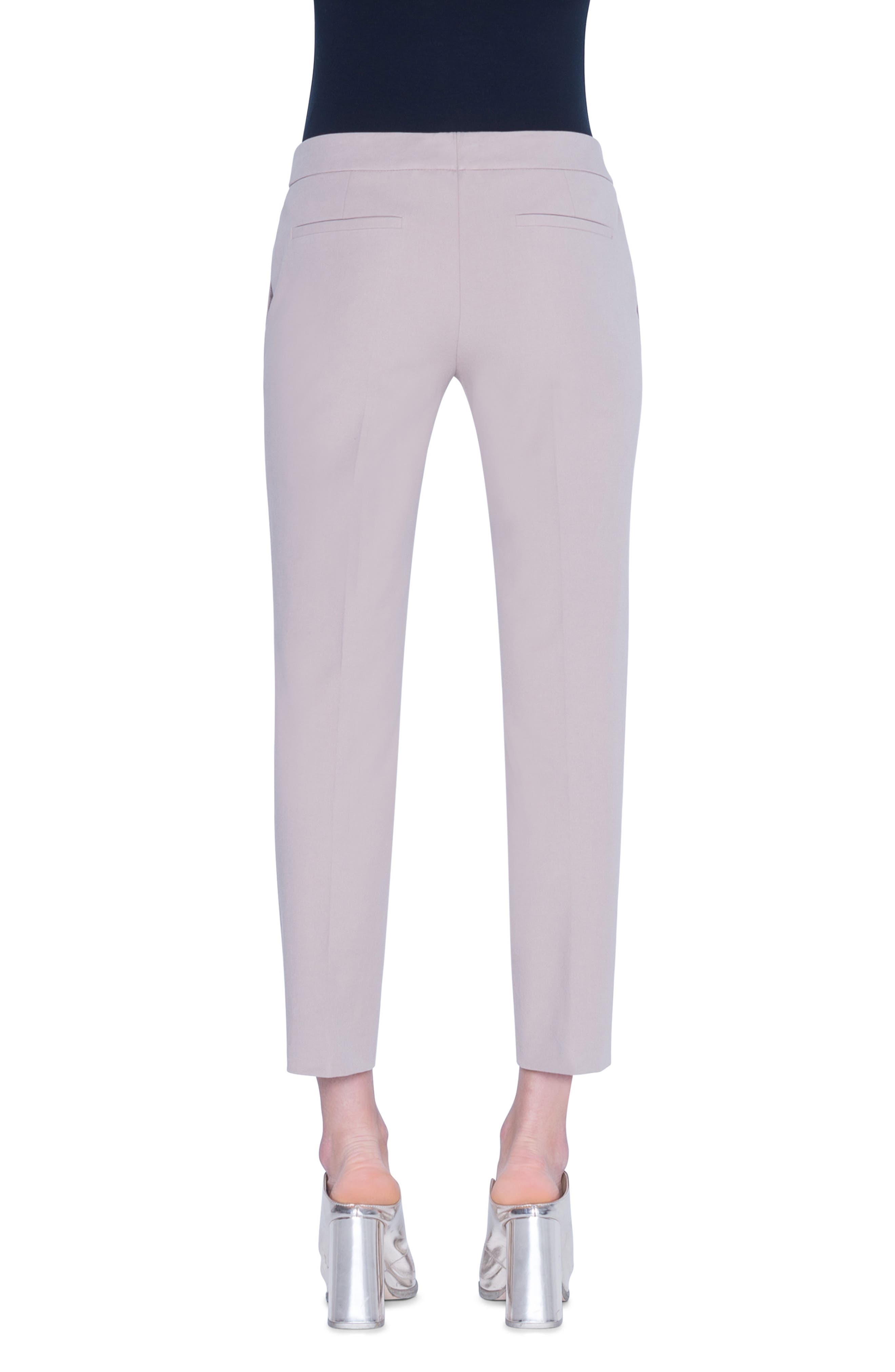 Frankie Stretch Cotton Crop Pants - image 2