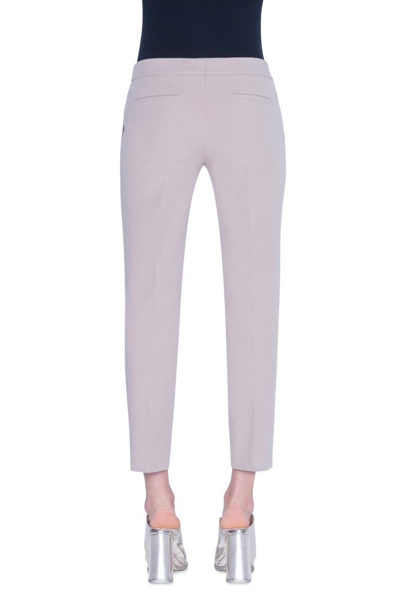 Frankie Stretch Cotton Crop Pants, Alternate, color, SAND