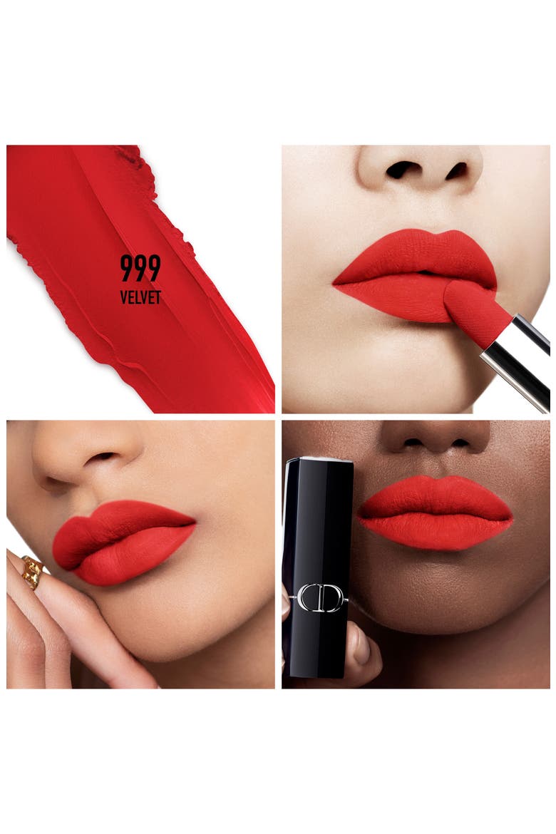 Rouge Dior Lipstick (Limited Edition), Alternate, color, 999 VELVET
