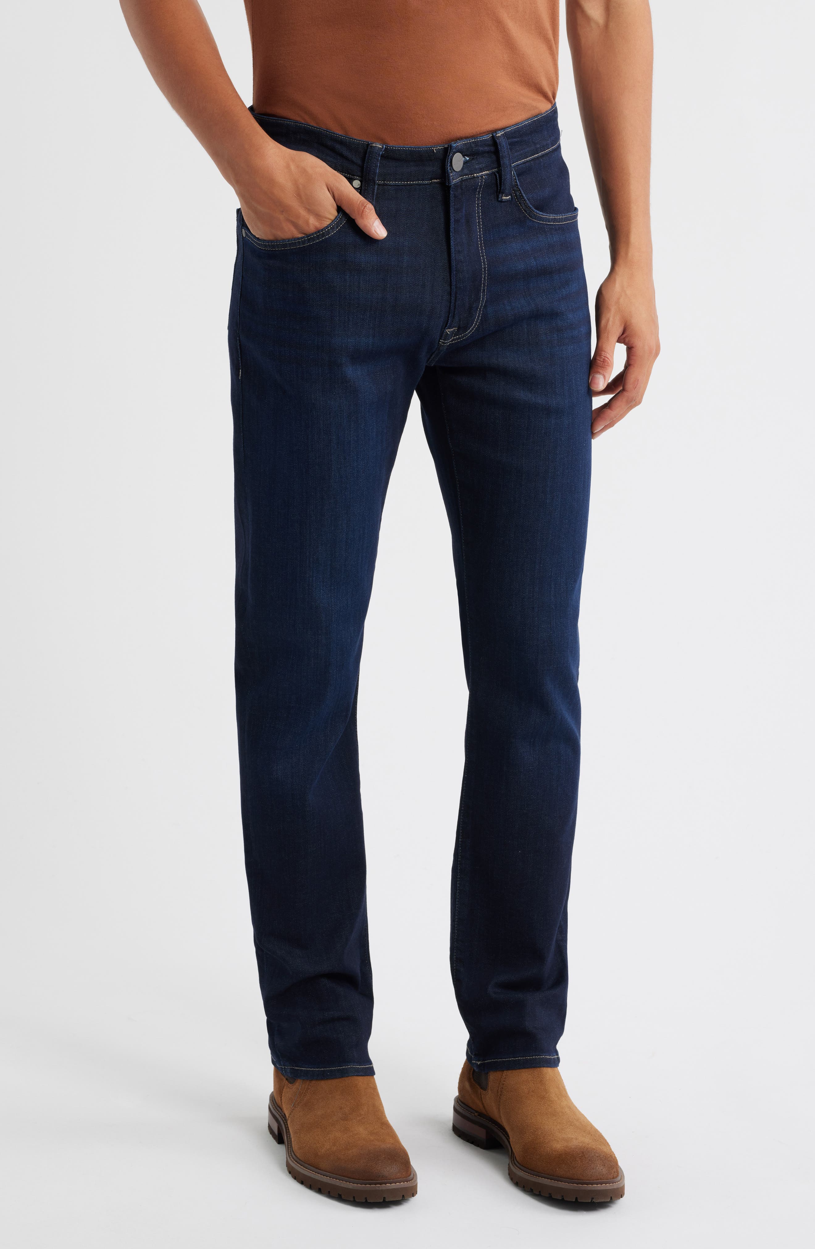 34 Heritage Courage Straight Leg Jeans