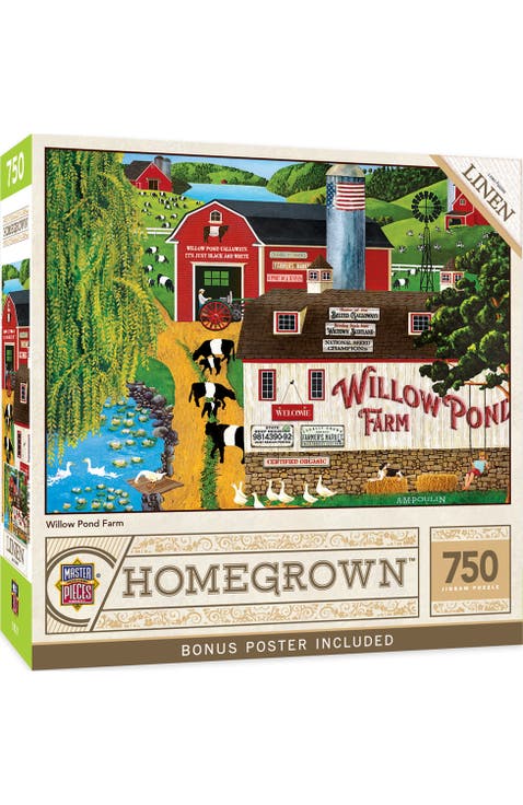 Willow Pond Farm 750 Piece Jigsaw Puzzle