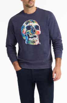 Robert Graham Neon Bones Graphic Sweatshirt