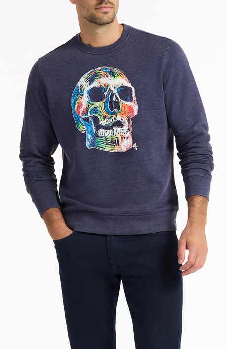 Robert Graham Neon Bones Graphic Sweatshirt