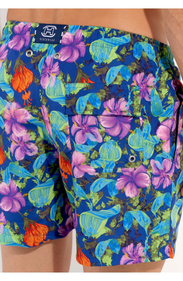 HOM Balata Beach Boxer, Alternate, color, Navy Print