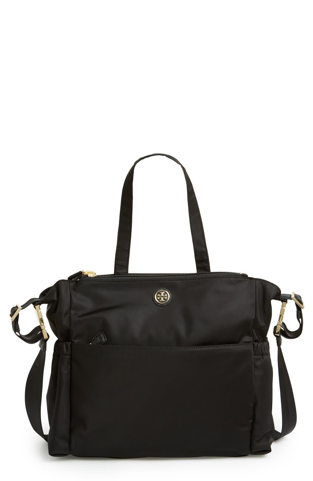 Tory Burch Nylon Baby Bag, Main, color, 