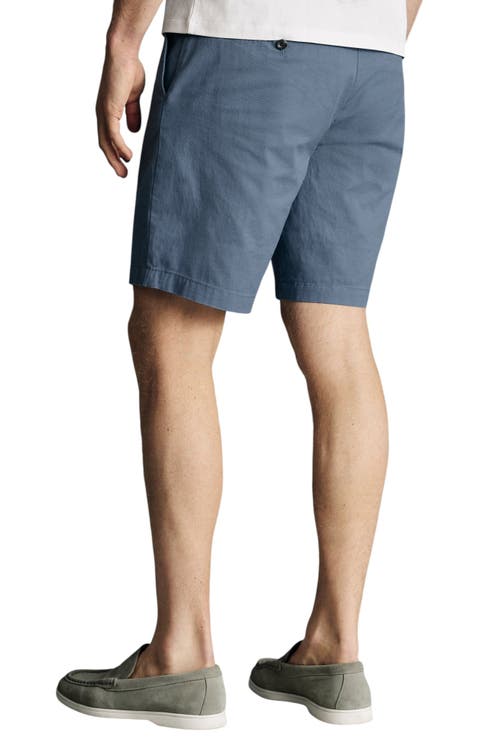 Charles Tyrwhitt Cotton Shorts In Blue