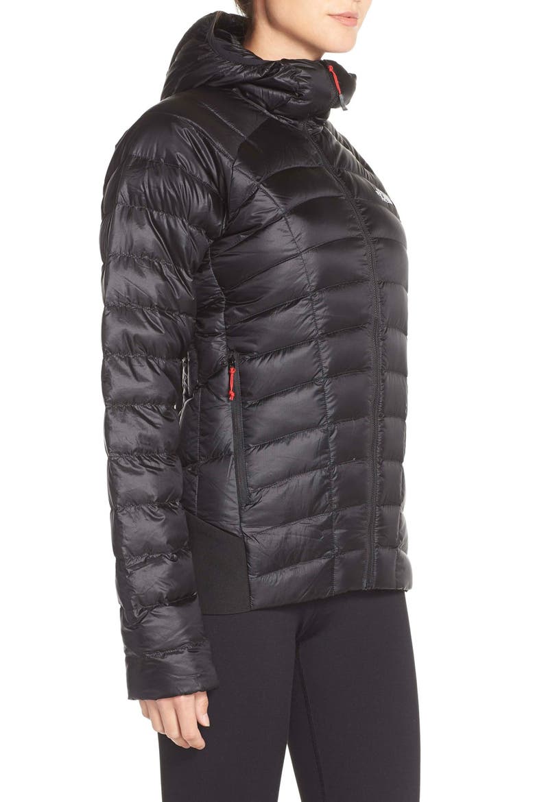 'Quince' Water Repellent Down Jacket, Alternate, color, TNF BLACK
