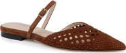 L'AGENCE Jacklyn Mary Jane Pointed Cap Toe Mule