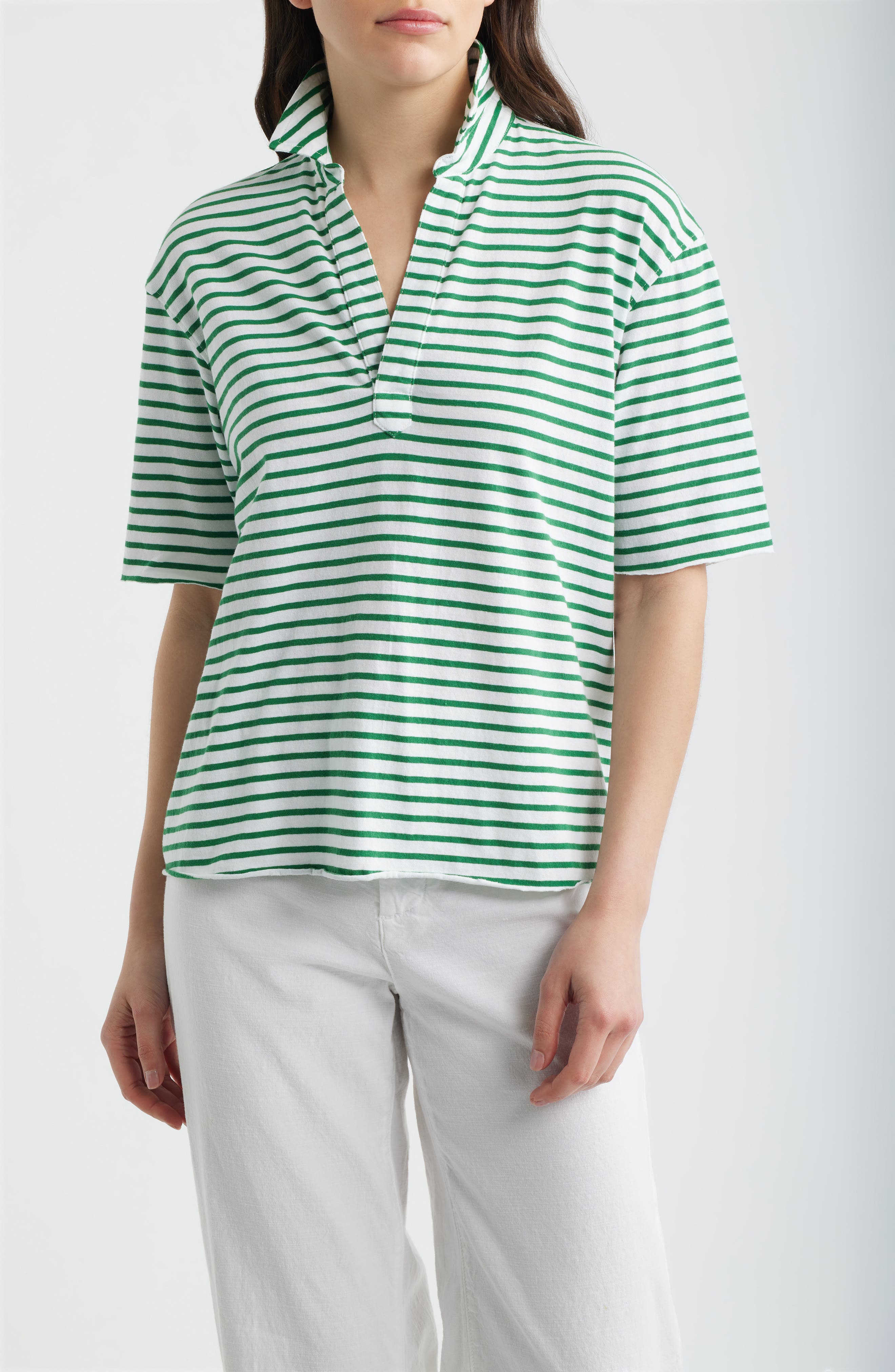 Patty Short Sleeve Henley - image 3