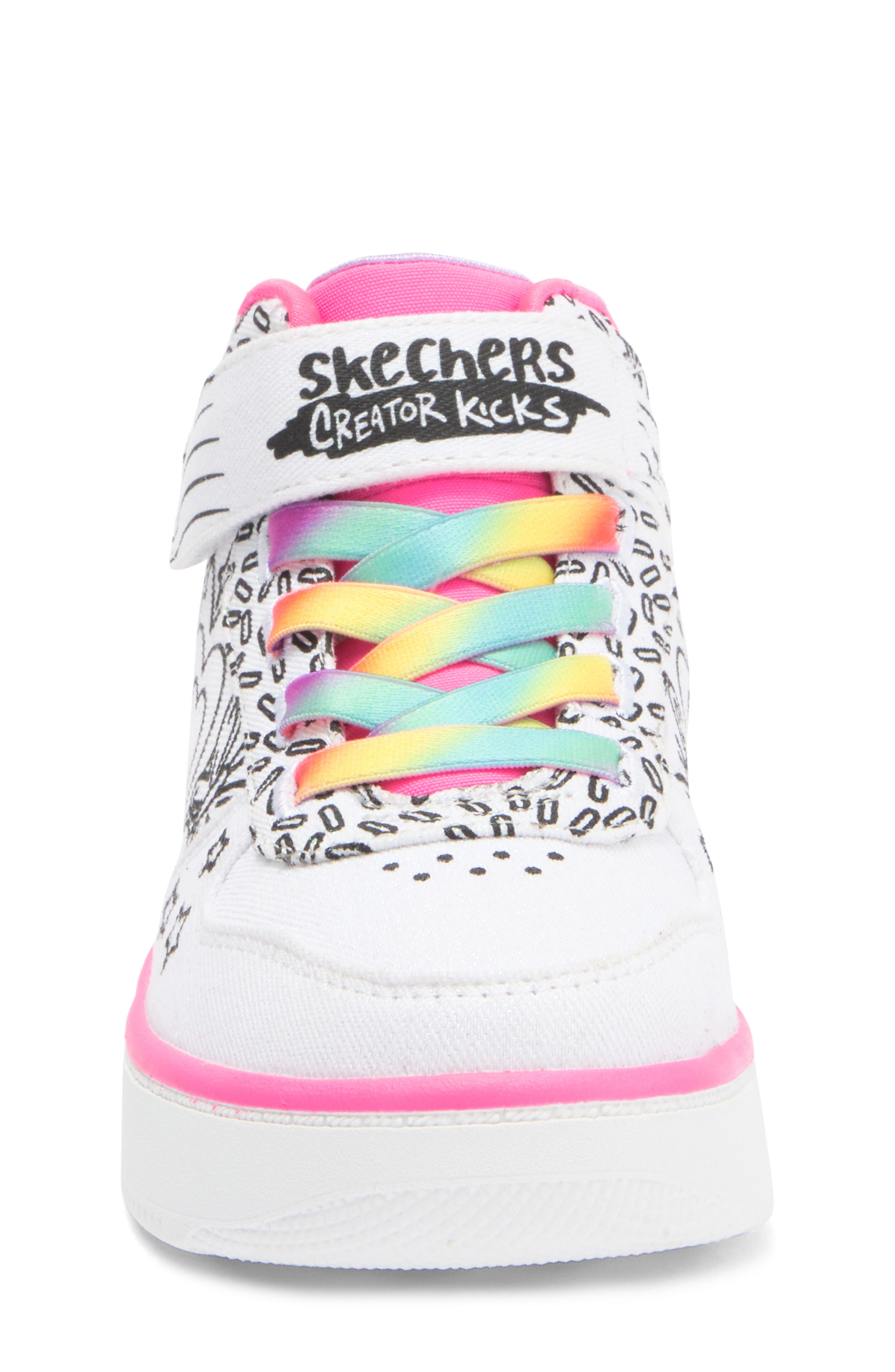 SKECHERS Kids' Sport Court Sneakers & Marker Set, Alternate, color, 
