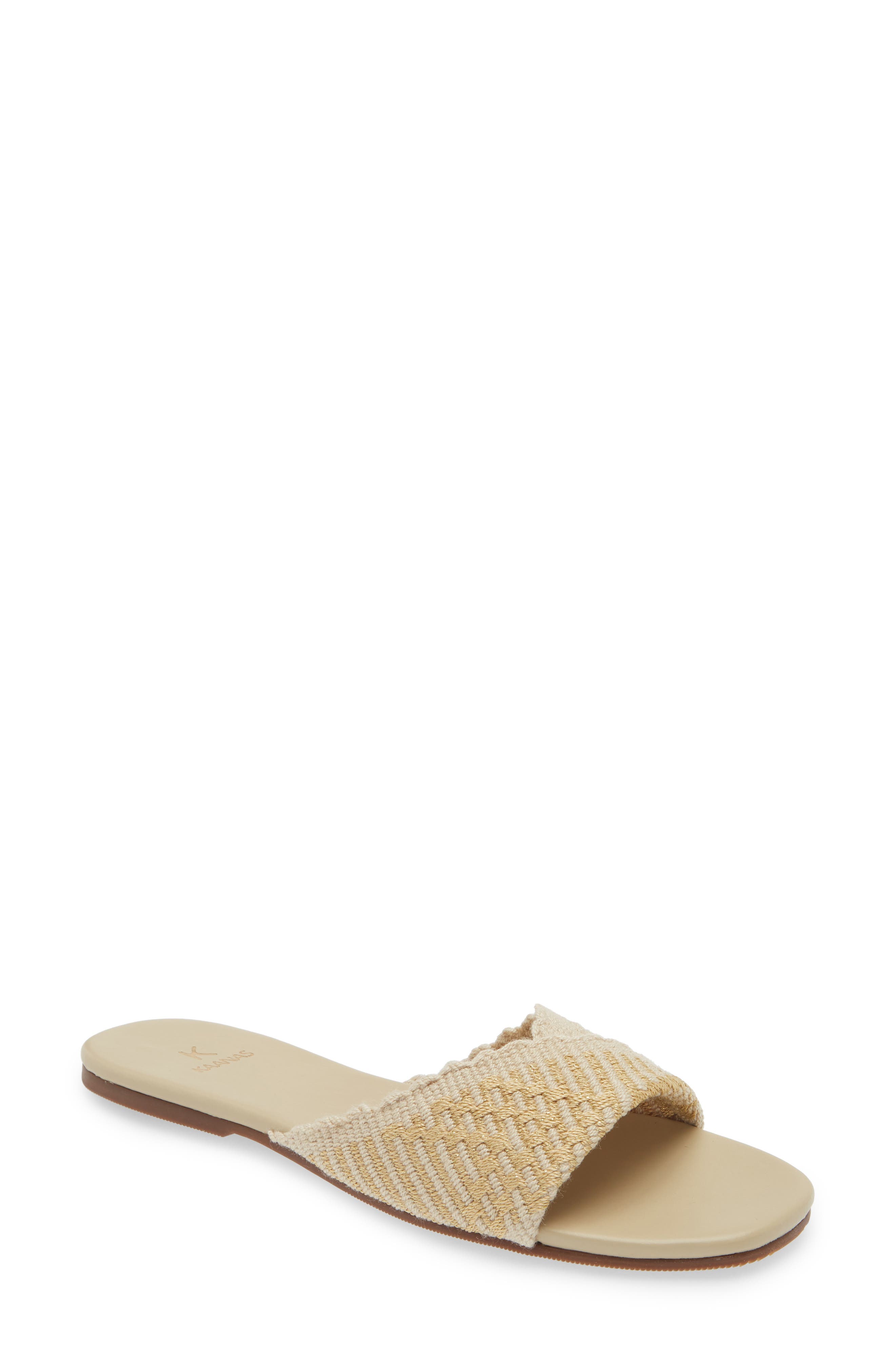 Kaanas Paiage Slide Sandal, Main, color, 