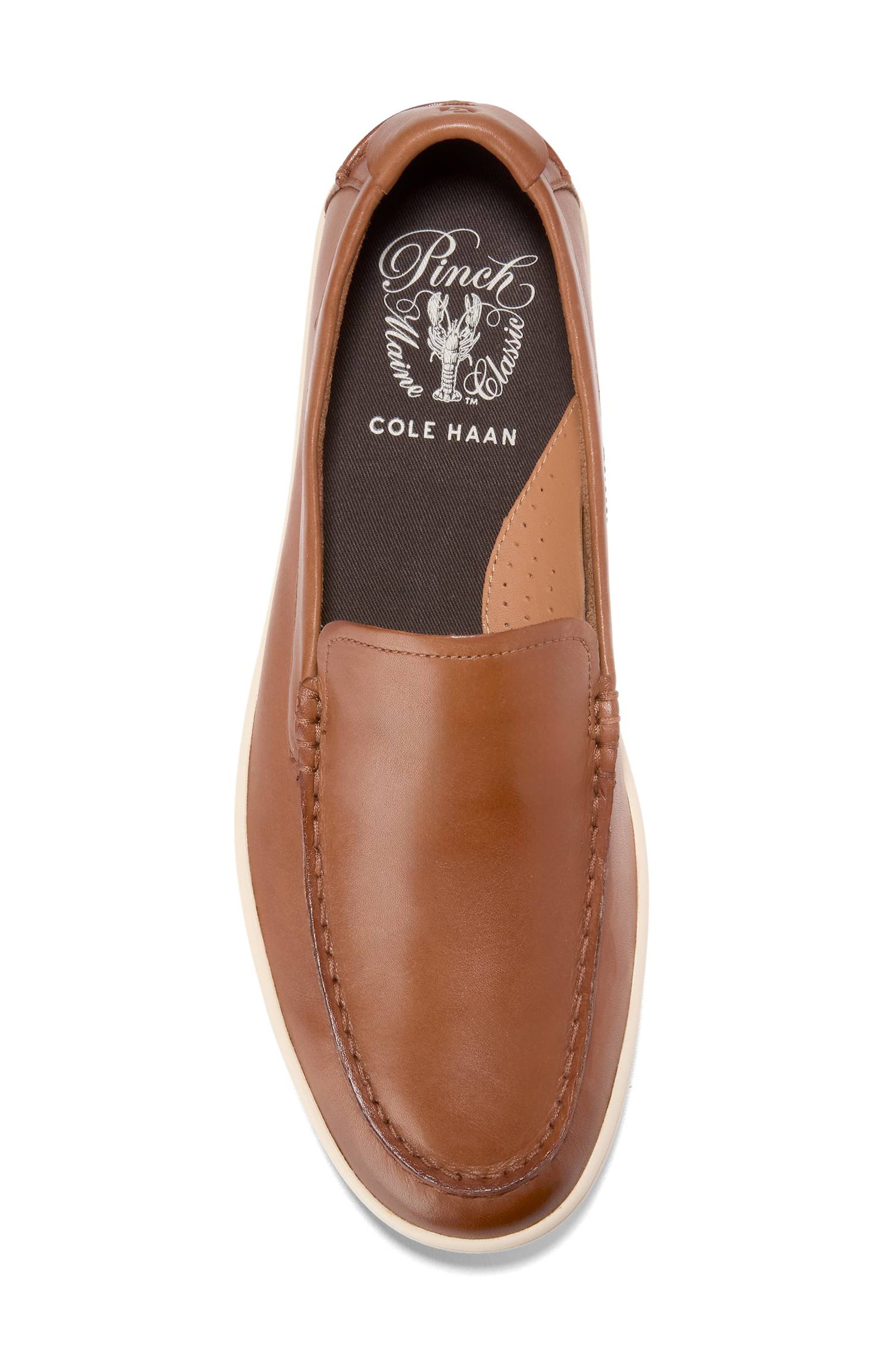 Cole Haan Pinch Weekend Venetian Loafer, Alternate, color, British Tan/ Angora