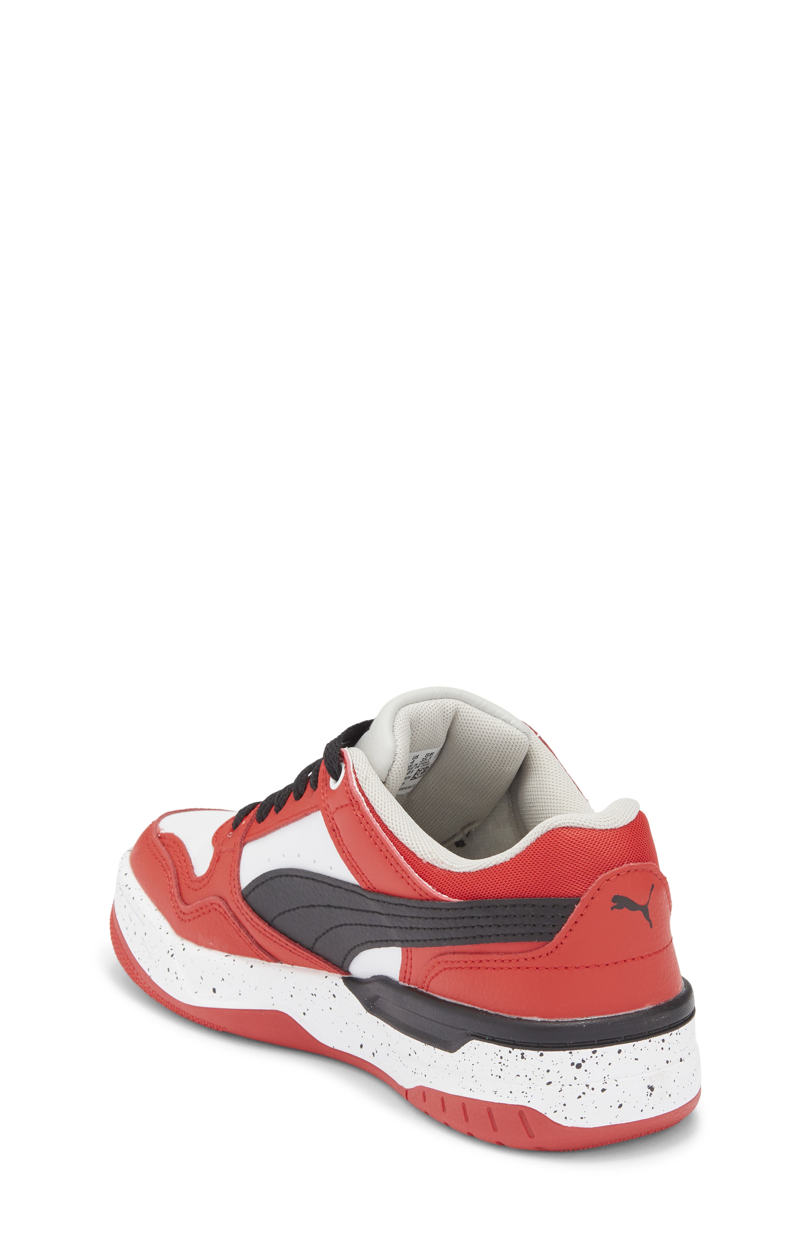 PUMA Kids' Rebound Retro Sneaker, Alternate, color, For All Time Red-Black-White