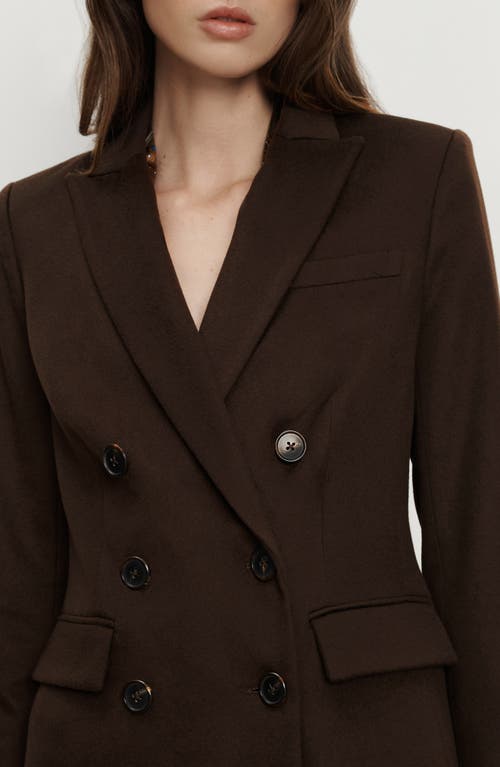 Veronica Beard Ellette Cashmere Dickey Jacket In Brown