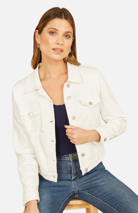 Stretch Cotton Denim Jacket