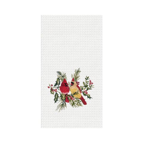 Cardinal Duo Berry Botanical Towel
