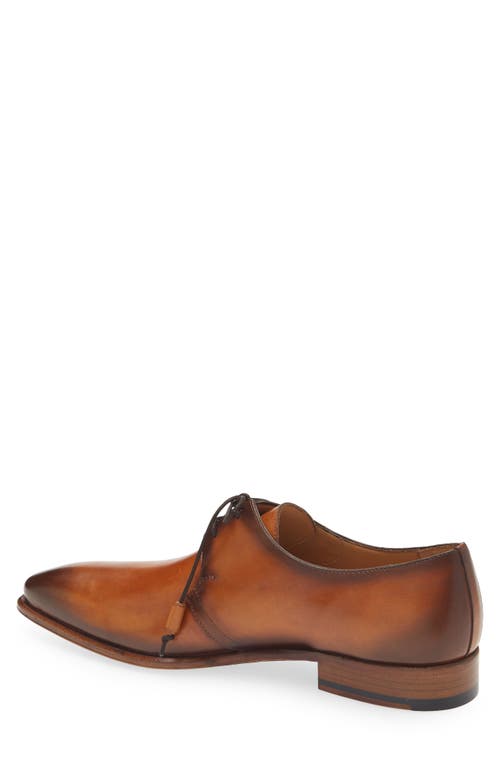 Mezlan Tassel Lace Derby In Cognac
