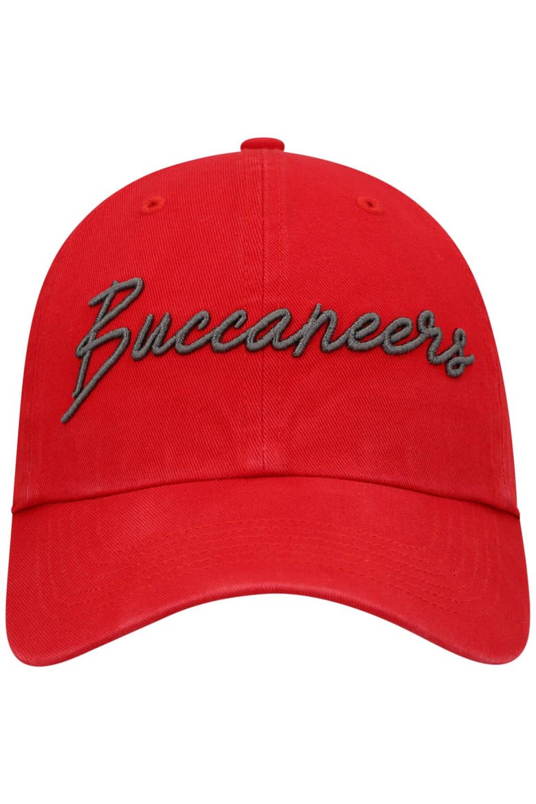Women's '47 Red Tampa Bay Buccaneers Vocal Clean Up Adjustable Hat, Alternate, color, Red