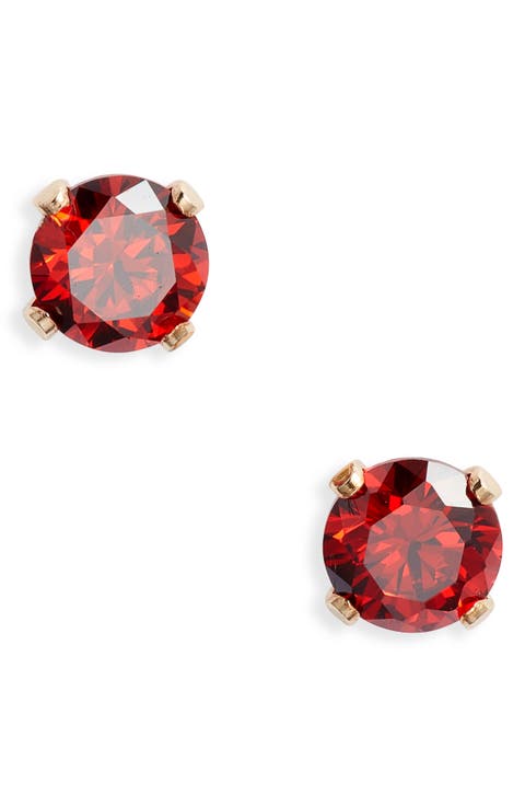 Birthstone Stud Earrings