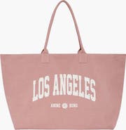 ANINE BING Leo Los Angeles University Canvas Tote