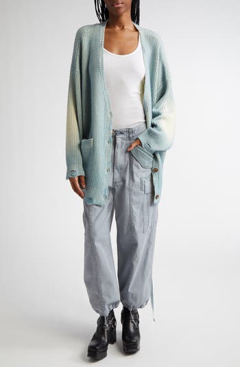 R13 Distressed Oversize Merino Wool Cardigan | Nordstrom R13 Distressed Oversize Merino Wool Cardigan | Nordstrom