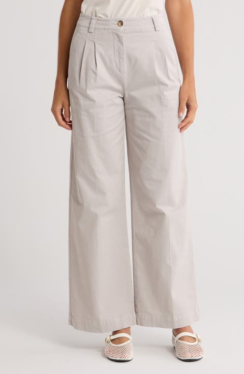 Astrid Pleated Wide Leg Pants