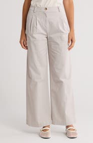 Reiss Astrid Pleated Wide Leg Pants