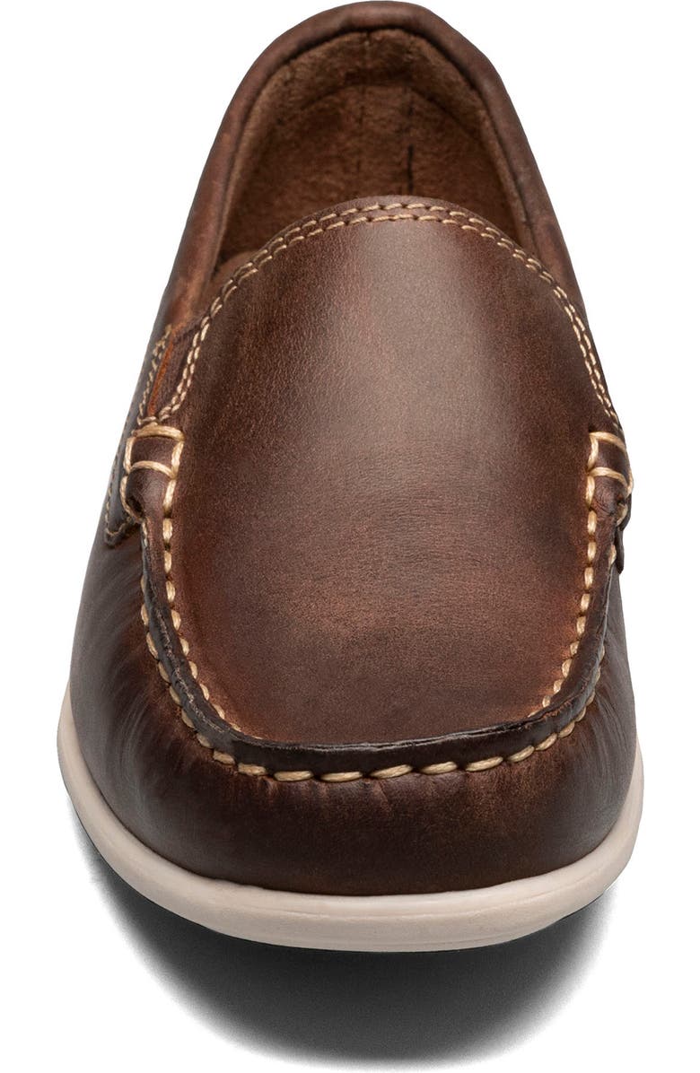 Florsheim Kids' Jasper Jr Venetian Loafer, Alternate, color, Brown Crazy Horse