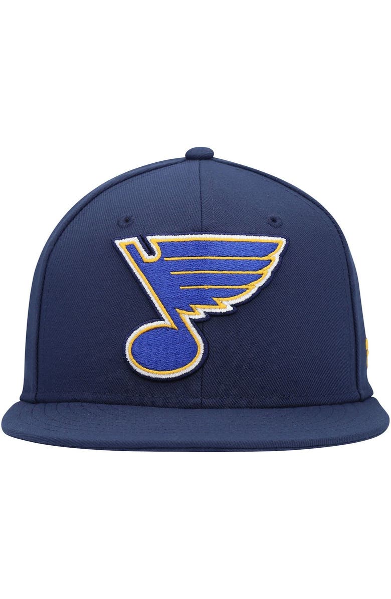 FANATICS Men's Fanatics Branded Navy St. Louis Blues Core Primary Logo Fitted Hat, Alternate, color, Navy