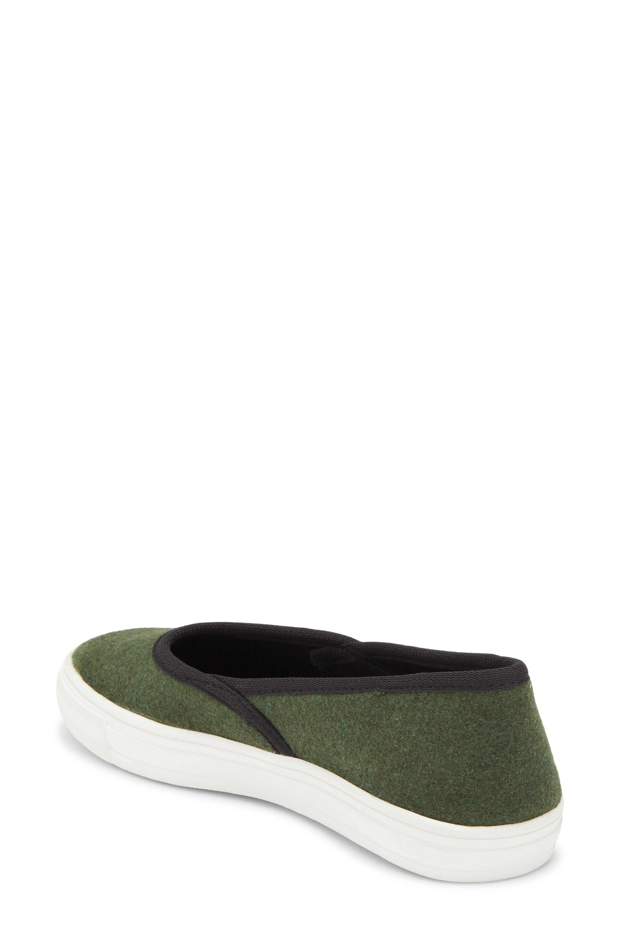 Crossover Sneaker Flat, Alternate, color, GREEN
