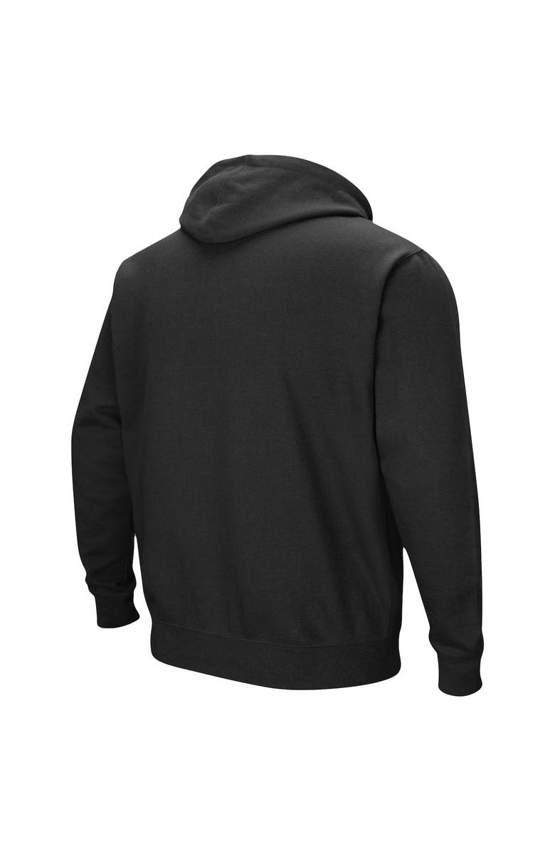 COLOSSEUM Men's Colosseum Black Washington State Cougars Arch & Logo 3.0 Pullover Hoodie, Alternate, color, Black