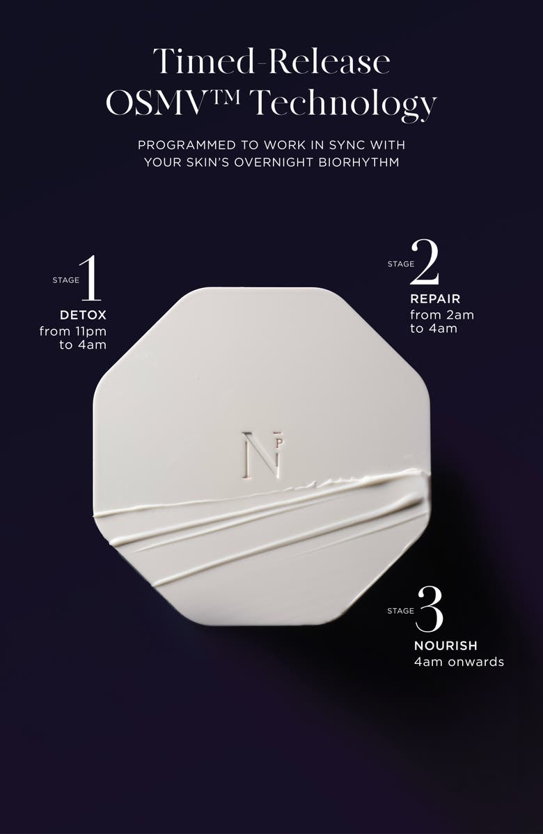 Noble Panacea The Exceptional Overnight Chronobiology Peel Refill, Alternate, color, White (8 Doses)