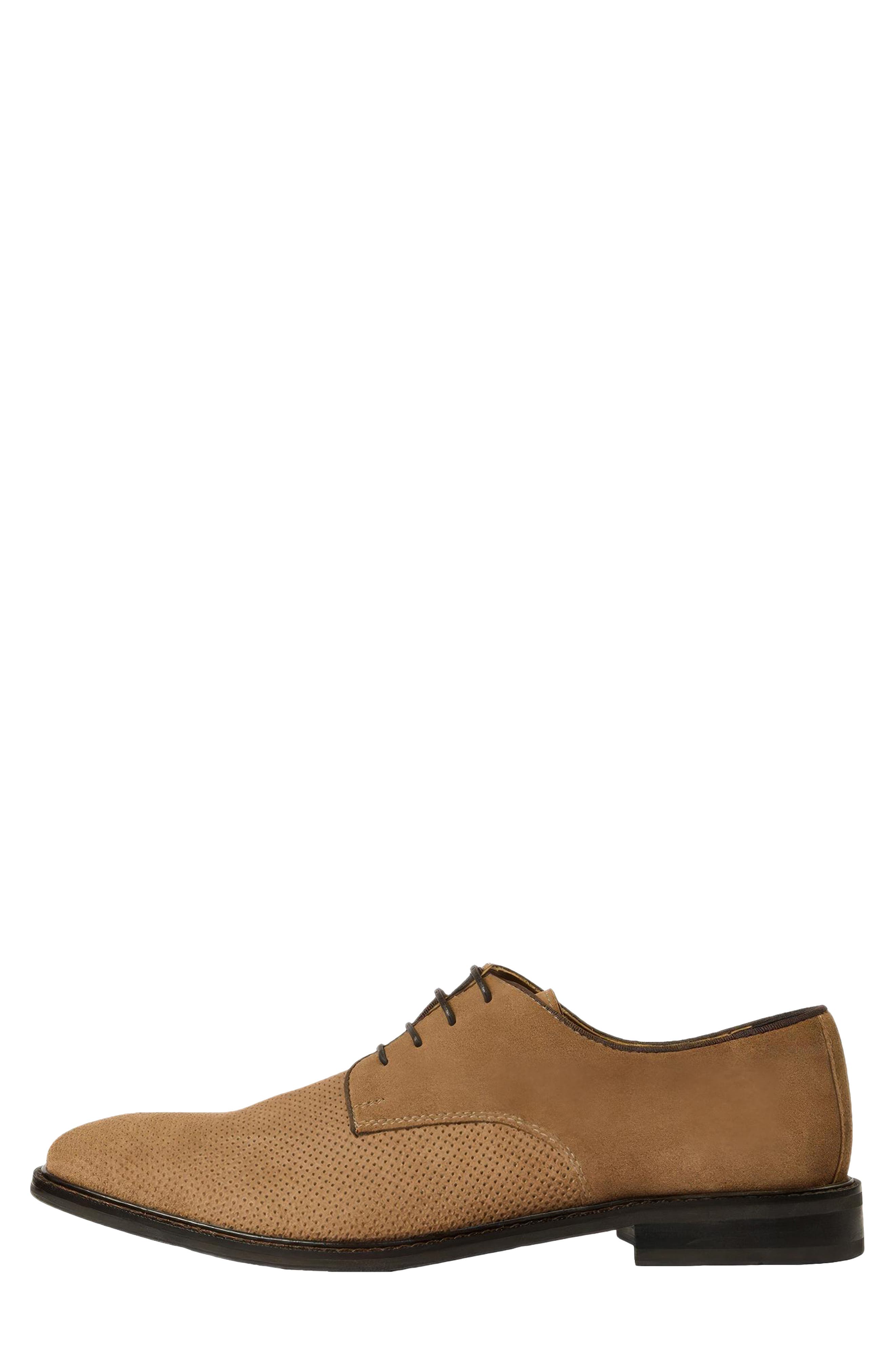 Arturo Plain Toe Derby, Alternate, color, TAUPE SUEDE